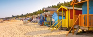 Beach huts at Wells next the Sea